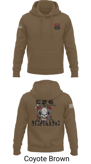 Hoodie, 526th ECC Desperados FMT, , Teamtime, Team time, sublimation, custom sports apparel, team uniforms, spirit wear, spiritwear, sports uniforms, custom shirts, team store, custom team store, fundraiser sports, apparel fundraiser