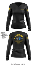 KFOR34 Physical Therapy 56671473 Women's Long Sleeve V-neck Shirt - 103