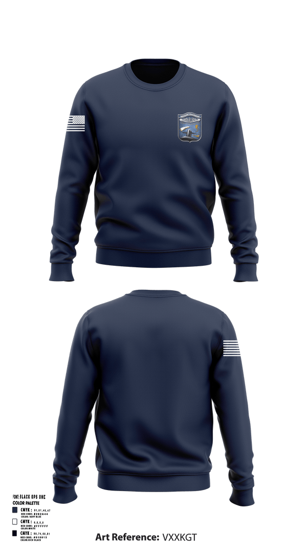 Crew Neck Sweatshirt, NAVSUBTRACENPAC, , Teamtime, Team time, sublimation, custom sports apparel, team uniforms, spirit wear, spiritwear, sports uniforms, custom shirts, team store, custom team store, fundraiser sports, apparel fundraiser