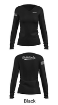 For The Family 85237509 Women's Long Sleeve V-neck Shirt - 35