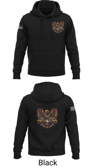 Hoodie, Foxtrot Company, 832nd OD BN, Army, Teamtime, Team time, sublimation, custom sports apparel, team uniforms, spirit wear, spiritwear, sports uniforms, custom shirts, team store, custom team store, fundraiser sports, apparel fundraiser