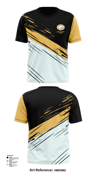 Short Sleeve Performance Shirt, Goodland Cowboys Tennis, Tennis, Teamtime, Team time, sublimation, custom sports apparel, team uniforms, spirit wear, spiritwear, sports uniforms, custom shirts, team store, custom team store, fundraiser sports, apparel fundraiser