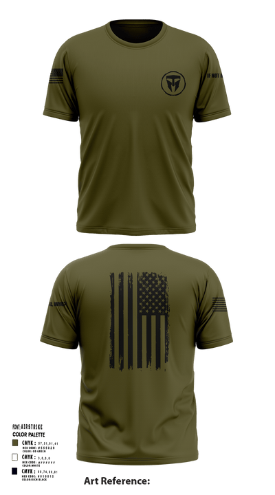 Travis Manion 82293447 Short Sleeve Performance Shirt - 52
