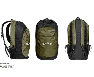 Gear Bag, Hoopers, Men's Basketball, Teamtime, Team time, sublimation, custom sports apparel, team uniforms, spirit wear, spiritwear, sports uniforms, custom shirts, team store, custom team store, fundraiser sports, apparel fundraiser