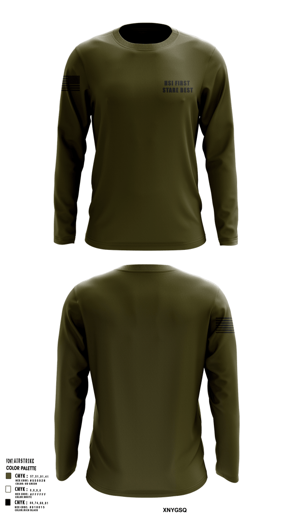 Long Sleeve Performance Shirt, HSI First Stare BEST, Police, Teamtime, Team time, sublimation, custom sports apparel, team uniforms, spirit wear, spiritwear, sports uniforms, custom shirts, team store, custom team store, fundraiser sports, apparel fundraiser