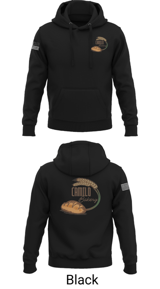 Hoodie, Camilo bakery, , Teamtime, Team time, sublimation, custom sports apparel, team uniforms, spirit wear, spiritwear, sports uniforms, custom shirts, team store, custom team store, fundraiser sports, apparel fundraiser