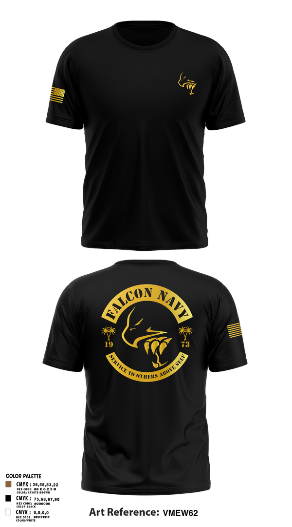 Old School Cotton Feel Shirt, Falcon Navy, , Teamtime, Team time, sublimation, custom sports apparel, team uniforms, spirit wear, spiritwear, sports uniforms, custom shirts, team store, custom team store, fundraiser sports, apparel fundraiser