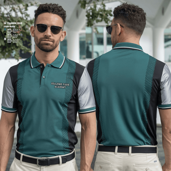 Short Sleeve Performance Polo, Guajome Park Academy, Frogs, Spirit Store, Teamtime, Team time, sublimation, custom sports apparel, team uniforms, spirit wear, spiritwear, sports uniforms, custom shirts, team store, custom team store, fundraiser sports, apparel fundraiser