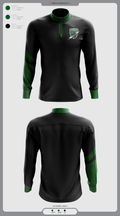 Howell Cheney Technical High School  Boys Volleyball 58160023 Quarter Zip Jacket - 2