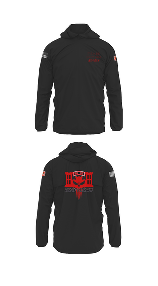Windbreaker, CESD Bravo 35th Engineer Battalion, , Teamtime, Team time, sublimation, custom sports apparel, team uniforms, spirit wear, spiritwear, sports uniforms, custom shirts, team store, custom team store, fundraiser sports, apparel fundraiser
