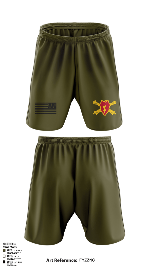 Athletic Shorts With Pockets, Bravo Battery, Army, Teamtime, Team time, sublimation, custom sports apparel, team uniforms, spirit wear, spiritwear, sports uniforms, custom shirts, team store, custom team store, fundraiser sports, apparel fundraiser