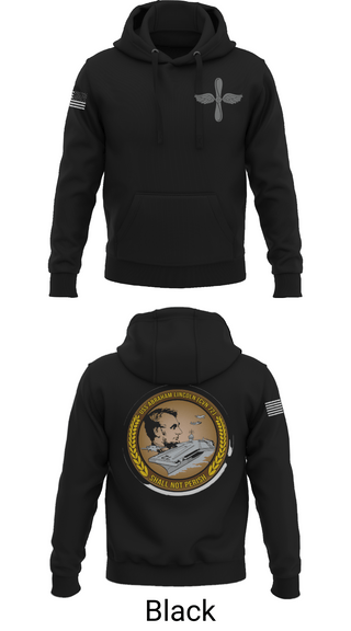 Hoodie, CVN 72 Abraham Lincoln, , Teamtime, Team time, sublimation, custom sports apparel, team uniforms, spirit wear, spiritwear, sports uniforms, custom shirts, team store, custom team store, fundraiser sports, apparel fundraiser