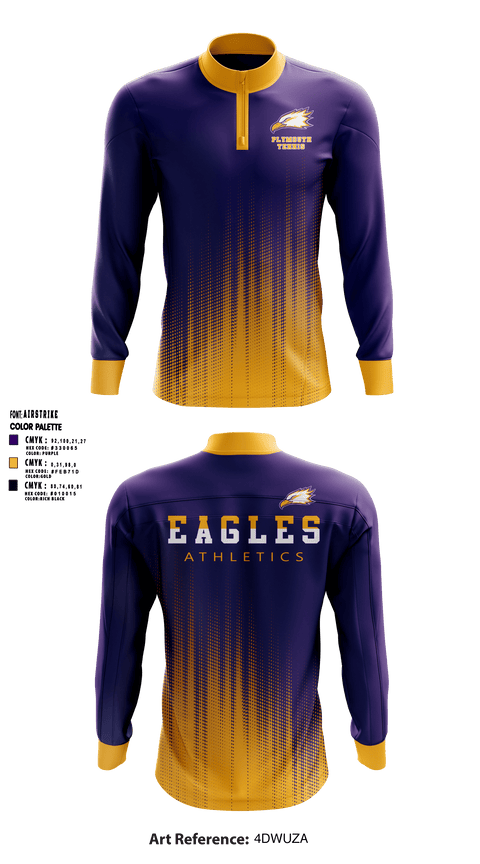 Quarter Zip Jacket, Plymouth Christian Academy Tennis, Tennis, Teamtime, Team time, sublimation, custom sports apparel, team uniforms, spirit wear, spiritwear, sports uniforms, custom shirts, team store, custom team store, fundraiser sports, apparel fundraiser