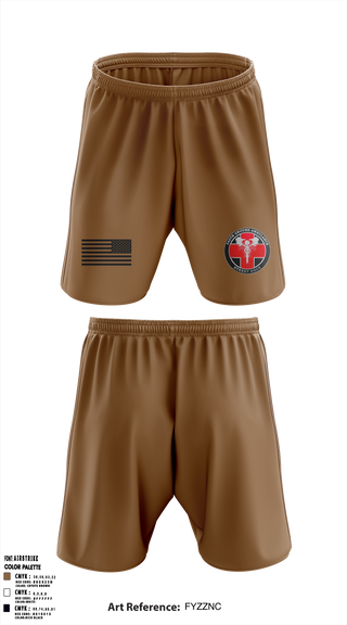 Athletic Shorts With Pockets, 345th Medical Company Ground Ambulance, , Teamtime, Team time, sublimation, custom sports apparel, team uniforms, spirit wear, spiritwear, sports uniforms, custom shirts, team store, custom team store, fundraiser sports, apparel fundraiser