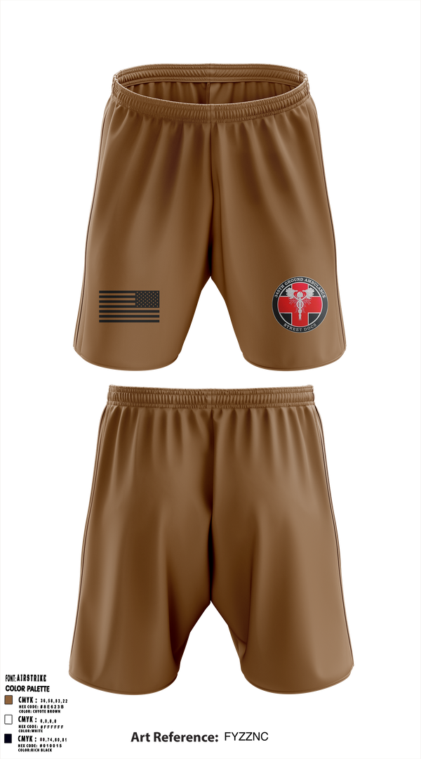 Athletic Shorts With Pockets, 345th Medical Company Ground Ambulance, , Teamtime, Team time, sublimation, custom sports apparel, team uniforms, spirit wear, spiritwear, sports uniforms, custom shirts, team store, custom team store, fundraiser sports, apparel fundraiser