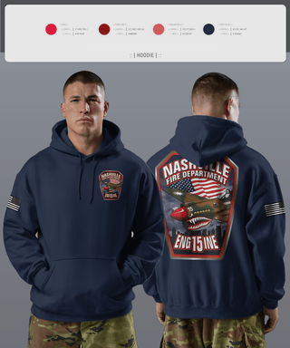 Hoodie, Engine 15, , Teamtime, Team time, sublimation, custom sports apparel, team uniforms, spirit wear, spiritwear, sports uniforms, custom shirts, team store, custom team store, fundraiser sports, apparel fundraiser