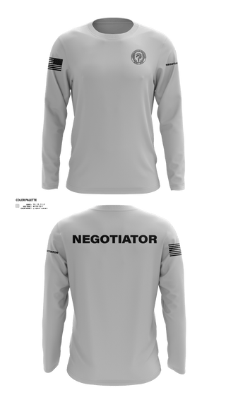 Long Sleeve Performance Shirt, Montgomery County Police CNT, , Teamtime, Team time, sublimation, custom sports apparel, team uniforms, spirit wear, spiritwear, sports uniforms, custom shirts, team store, custom team store, fundraiser sports, apparel fundraiser