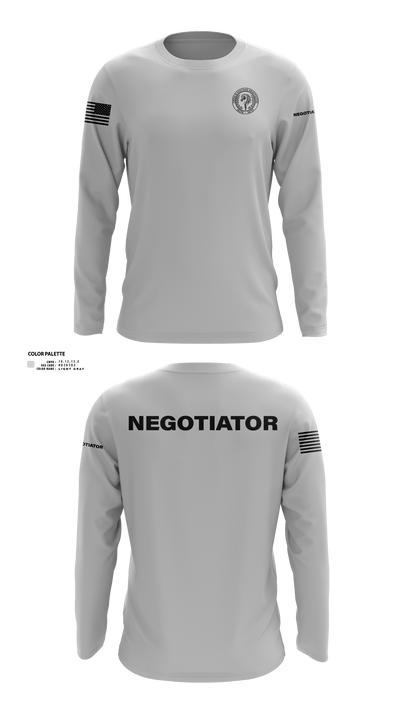 Montgomery County Police CNT 46228172 Long Sleeve Performance Shirt 132