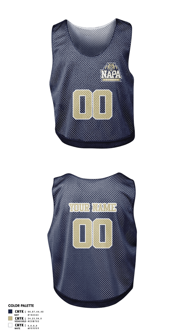 Womens Lacrosse Pinnie, Napa Grizzlies, Women's Lacrosse, Teamtime, Team time, sublimation, custom sports apparel, team uniforms, spirit wear, spiritwear, sports uniforms, custom shirts, team store, custom team store, fundraiser sports, apparel fundraiser