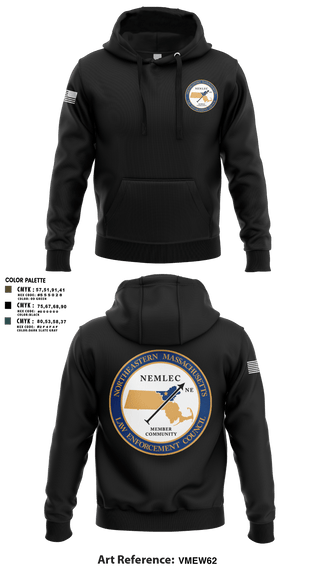 Hoodie, NEMLEC, , Teamtime, Team time, sublimation, custom sports apparel, team uniforms, spirit wear, spiritwear, sports uniforms, custom shirts, team store, custom team store, fundraiser sports, apparel fundraiser