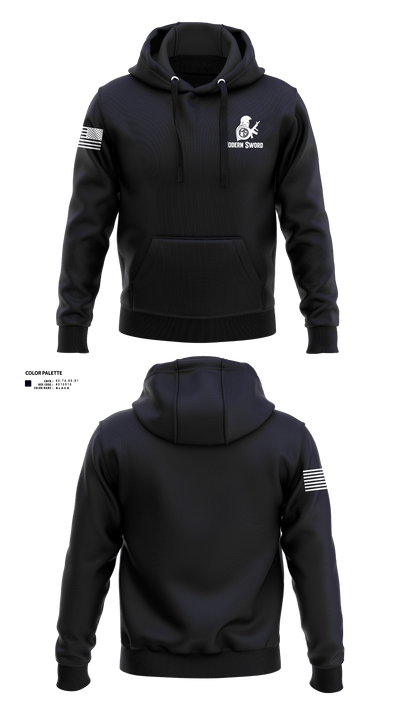 Modern Sword 87973299 Hoodie - 1