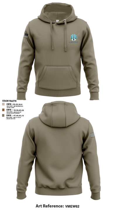 Grizzly Bay Area Hoodie - 3