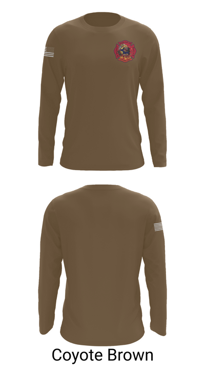 Engine 40 Ladder 4 Medic 19 58015136 Long Sleeve Performance Shirt 6