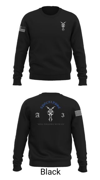 Crew Neck Sweatshirt, Apocalypse Platoon, , Teamtime, Team time, sublimation, custom sports apparel, team uniforms, spirit wear, spiritwear, sports uniforms, custom shirts, team store, custom team store, fundraiser sports, apparel fundraiser