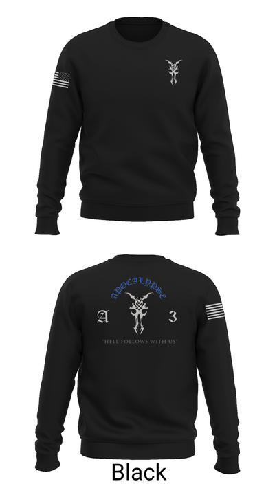 Apocalypse Platoon 49394201 Crew Neck Sweatshirt - 25
