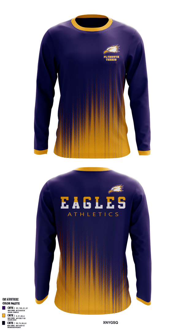 Long Sleeve Performance Shirt, Plymouth Christian Academy Tennis, Tennis, Teamtime, Team time, sublimation, custom sports apparel, team uniforms, spirit wear, spiritwear, sports uniforms, custom shirts, team store, custom team store, fundraiser sports, apparel fundraiser