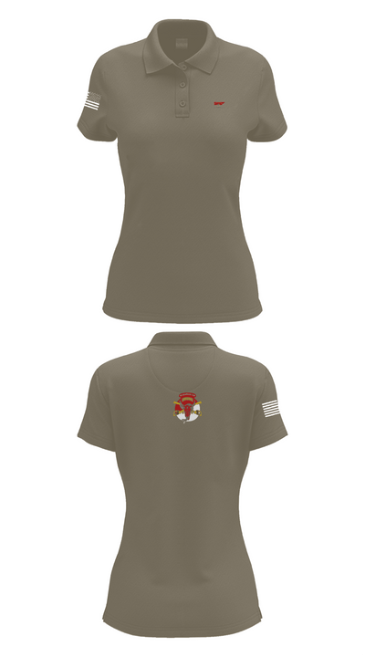 1/113 CAV B-Troop 83945490 Women's Short Sleeve Performance Polo  - 75