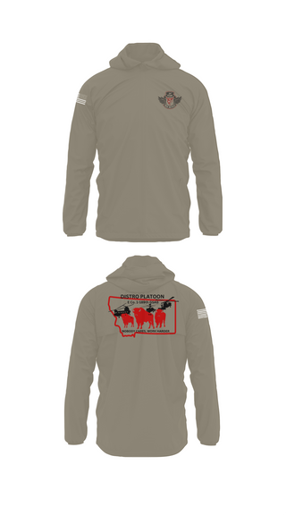 Windbreaker, E co. 1-189th, , Teamtime, Team time, sublimation, custom sports apparel, team uniforms, spirit wear, spiritwear, sports uniforms, custom shirts, team store, custom team store, fundraiser sports, apparel fundraiser