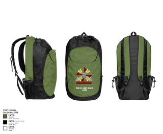 Gear Bag, Kirk U.S. Army Health Clinic, , Teamtime, Team time, sublimation, custom sports apparel, team uniforms, spirit wear, spiritwear, sports uniforms, custom shirts, team store, custom team store, fundraiser sports, apparel fundraiser