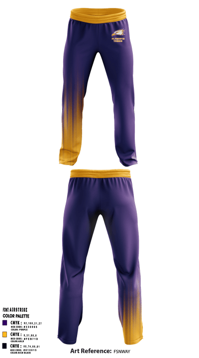 Plymouth Christian Academy Tennis 25793100 Sweatpants - 1
