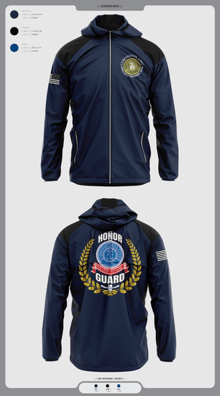 Windbreaker, Twu Local 100 Ceremonial Unit & Honor Guard, , Teamtime, Team time, sublimation, custom sports apparel, team uniforms, spirit wear, spiritwear, sports uniforms, custom shirts, team store, custom team store, fundraiser sports, apparel fundraiser