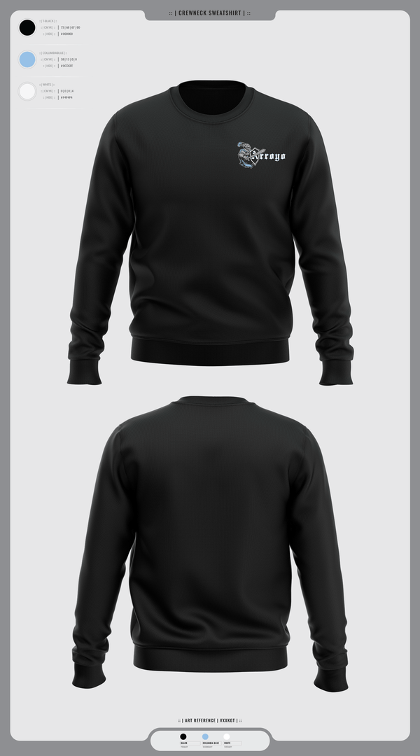 Crew Neck Sweatshirt, Arroyo Knights Softball, Softball, Teamtime, Team time, sublimation, custom sports apparel, team uniforms, spirit wear, spiritwear, sports uniforms, custom shirts, team store, custom team store, fundraiser sports, apparel fundraiser