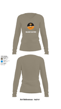 Balkan Electric 74934219 Women's Long Sleeve V-neck Shirt - 28
