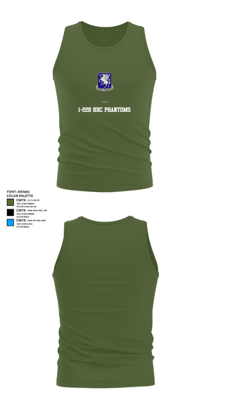 Tank Top, 1-228 HHC Phantoms, , Teamtime, Team time, sublimation, custom sports apparel, team uniforms, spirit wear, spiritwear, sports uniforms, custom shirts, team store, custom team store, fundraiser sports, apparel fundraiser