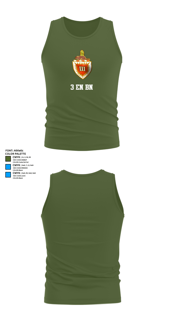 Tank Top, 3 EN BN, , Teamtime, Team time, sublimation, custom sports apparel, team uniforms, spirit wear, spiritwear, sports uniforms, custom shirts, team store, custom team store, fundraiser sports, apparel fundraiser