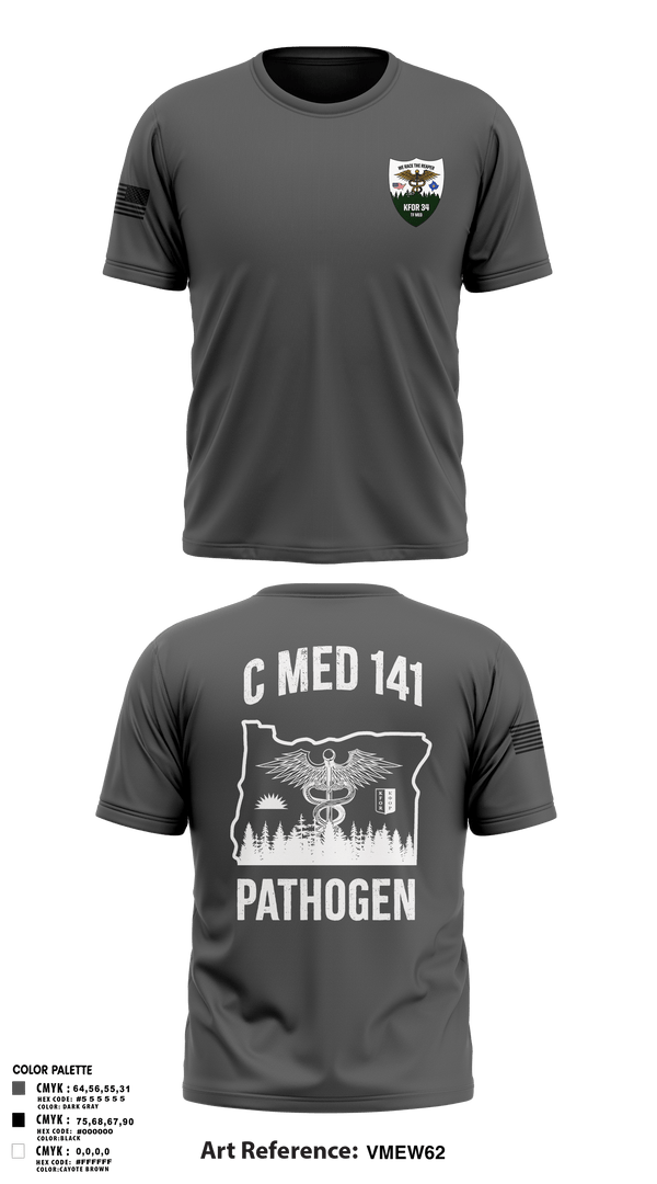 Old School Cotton Feel Shirt, C Med, National Guard, Teamtime, Team time, sublimation, custom sports apparel, team uniforms, spirit wear, spiritwear, sports uniforms, custom shirts, team store, custom team store, fundraiser sports, apparel fundraiser