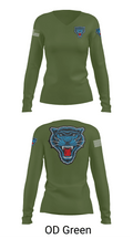 Blue Panthers 97909853 Women's Long Sleeve V-neck Shirt - 57