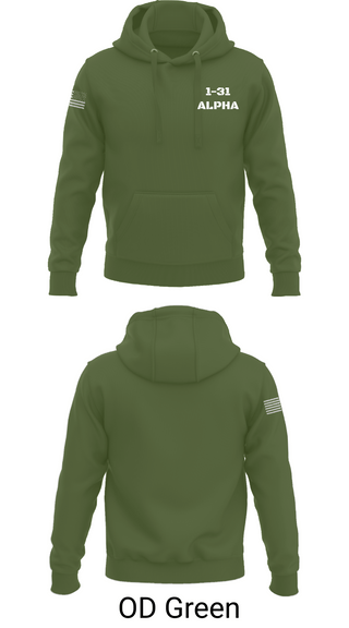 Hoodie, 1-31 ALPHA, , Teamtime, Team time, sublimation, custom sports apparel, team uniforms, spirit wear, spiritwear, sports uniforms, custom shirts, team store, custom team store, fundraiser sports, apparel fundraiser