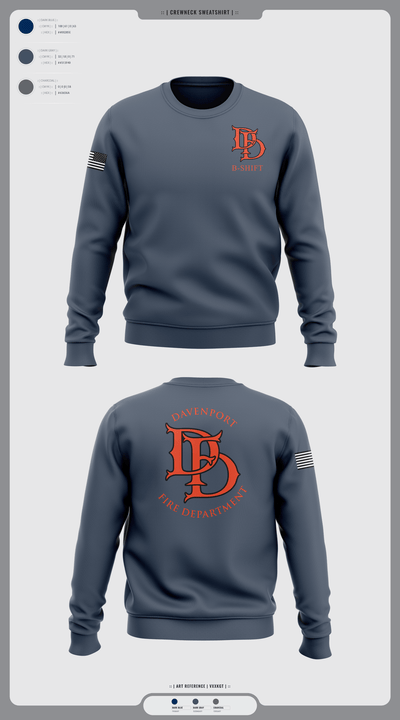 B Shift 39369935 Crew Neck Sweatshirt - 3