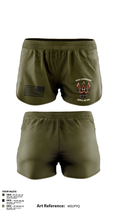 F CO, 229th MI BN Ranger Panties - 1