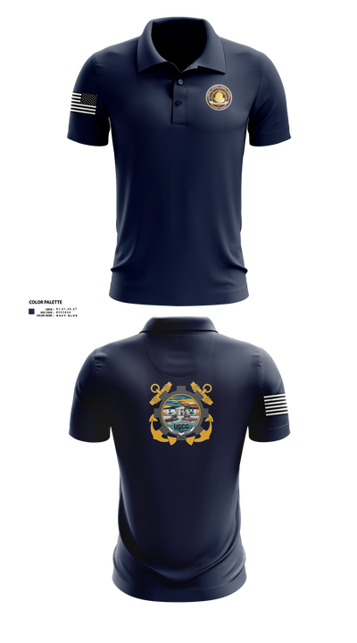Station Cortez 16222430 Short Sleeve Performance Polo - 1