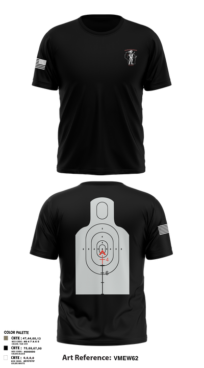 WIARNG Marksmanship 12854544 Short Sleeve Performance Shirt - 113