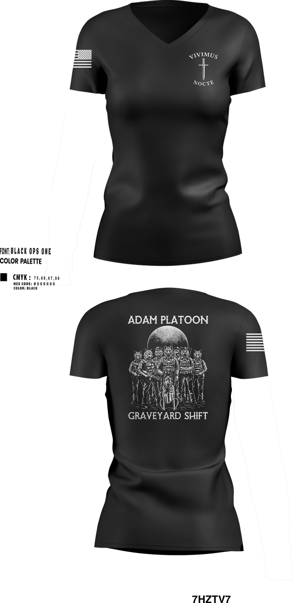 Womens Short Sleeve Vneck Shirt, Adam Platoon, , Teamtime, Team time, sublimation, custom sports apparel, team uniforms, spirit wear, spiritwear, sports uniforms, custom shirts, team store, custom team store, fundraiser sports, apparel fundraiser