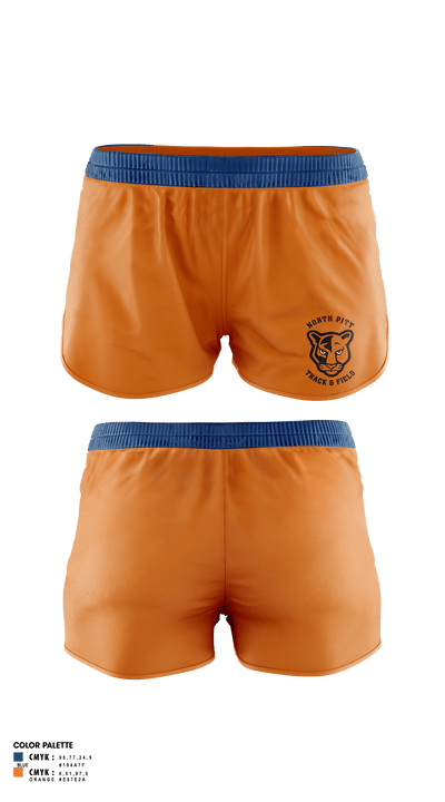 North Pitt High School Track and Field 81269617 Track Shorts - 1png