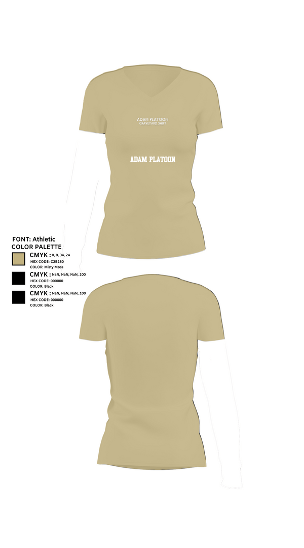 Womens Short Sleeve Vneck Shirt, Adam Platoon, , Teamtime, Team time, sublimation, custom sports apparel, team uniforms, spirit wear, spiritwear, sports uniforms, custom shirts, team store, custom team store, fundraiser sports, apparel fundraiser
