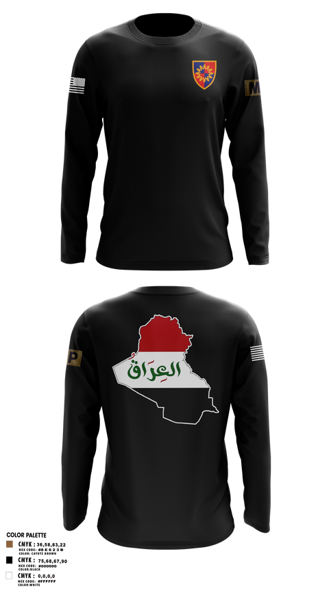 Long Sleeve Performance Shirt, 617th MP DET, , Teamtime, Team time, sublimation, custom sports apparel, team uniforms, spirit wear, spiritwear, sports uniforms, custom shirts, team store, custom team store, fundraiser sports, apparel fundraiser